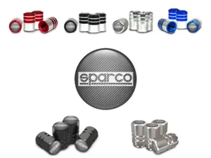 Sparco Cappelli Valvola Bicicletta Stile Standard